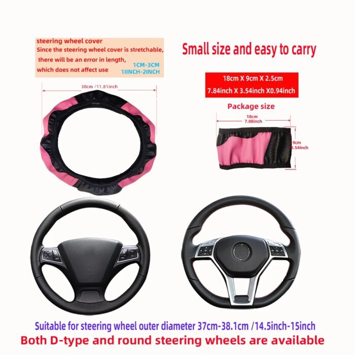 Rattöverdrag i PU-läder med kolfiberlook – 14,5–15 tum - Bild 2