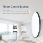 MARPOU Smart LED-taklampa med Dimring och Fjärrkontroll - Bild 2