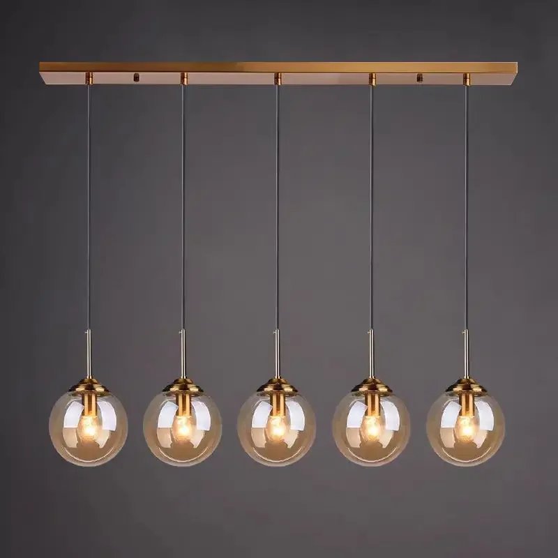 Italiensk Designad Glasboll Pendellampa med E27-sockel Italiensk Designad Glasboll Pendellampa med E27-sockel