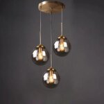 Italiensk Designad Glasboll Pendellampa med E27-sockel - Bild 2