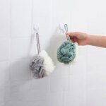 Duschsvamp i mesh – exfolierande badboll - Bild 3