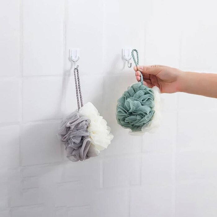Duschsvamp i mesh – exfolierande badboll - Bild 3