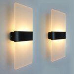 Modern LED-vägglampa 6W/12W i Akryl för Inomhusbruk - Bild 4