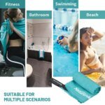 Naturehike Snabbtorkande Mikrofiberhandduk för Träning och Friluftsliv - Bild 4