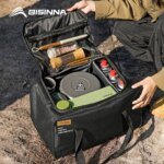 BISINNA Vikbar Förvaringsväska för Camping och Picknickutrustning