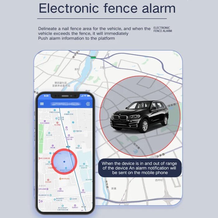 GF07 Magnetisk Mini GPS-tracker – GPS-spårare för bil, husdjur & värdesaker - Bild 2