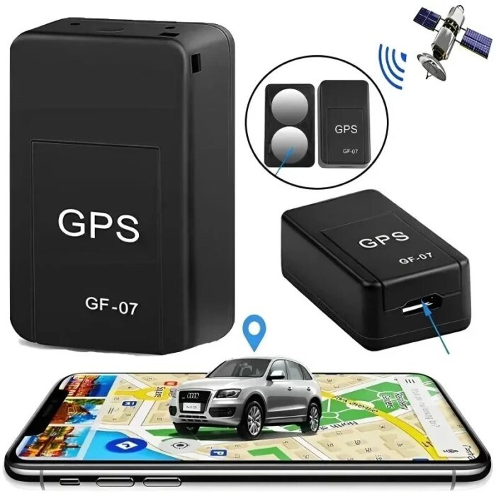 GF07 Magnetisk Mini GPS-tracker – GPS-spårare för bil, husdjur & värdesaker - Bild 4