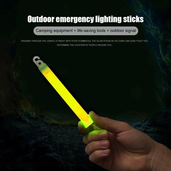 Industriella Glow Sticks (1–20 pack) – Kemiskt ljus för camping, nödsituationer & fest - Bild 2