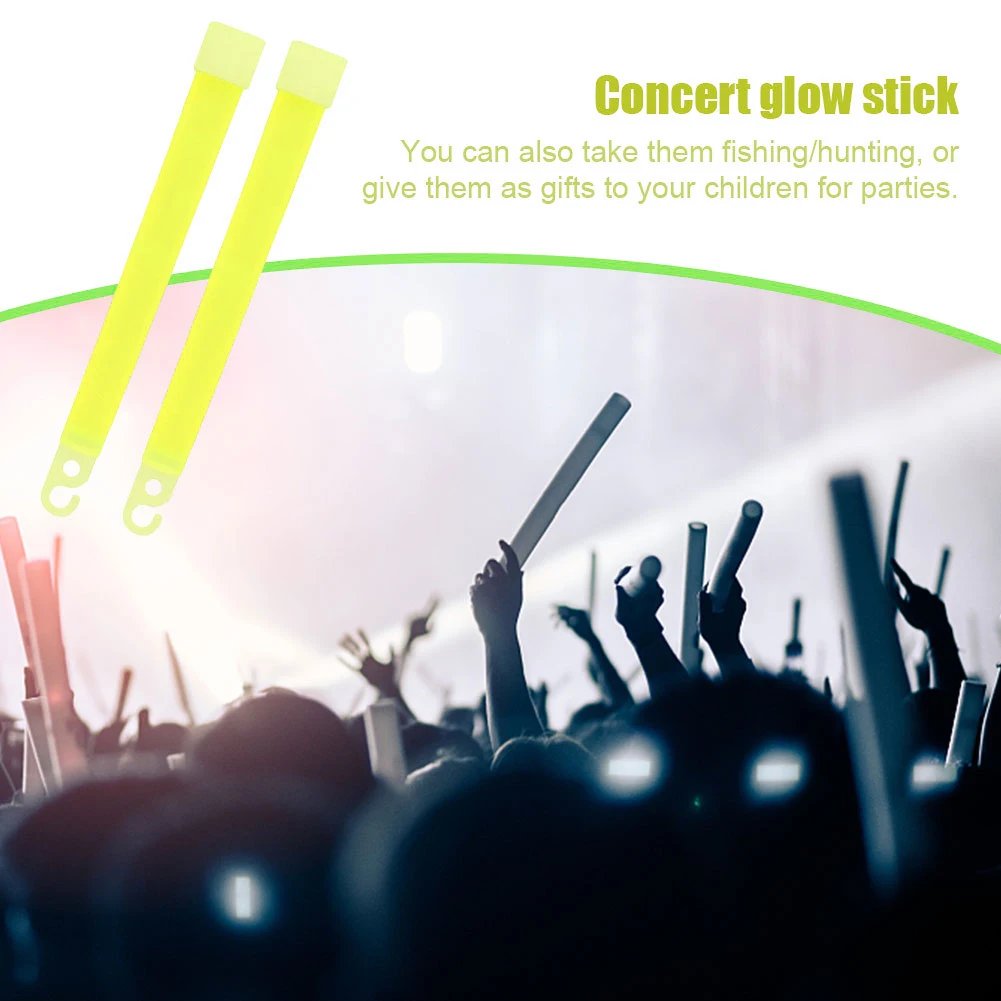 Industriella Glow Sticks (1–20 pack) – Kemiskt ljus för camping, nödsituationer & fest