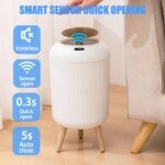 Automatisk smart papperskorg med rörelsesensor för hem och kontor - Bild 3