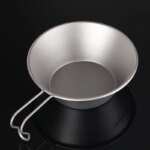 Tiartisan ultralätt 260ml sierraskål i titan med fast handtag - Bild 3