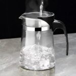 Elegant värmetålig glastekanna med smart ett-klicks vattenfiltrering - Bild 2