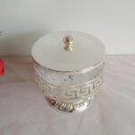 Exklusiv burk i guld med akrylkopp för bordet - Bild 5