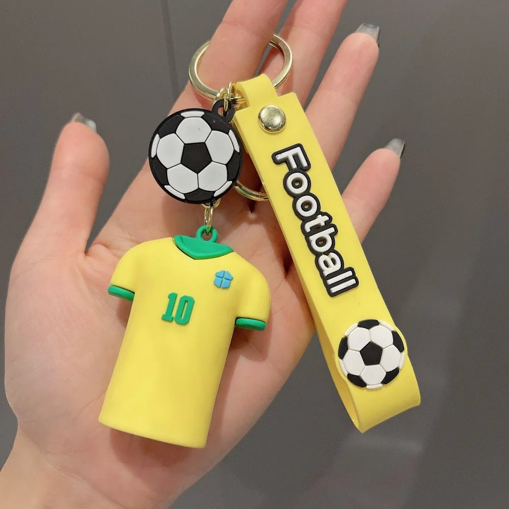 5-pack Fotbollsnyckelringar – Matchande set med tröja nr 7 & nr 10 5-pack Fotbollsnyckelringar – Matchande set med tröja nr 7 & nr 10