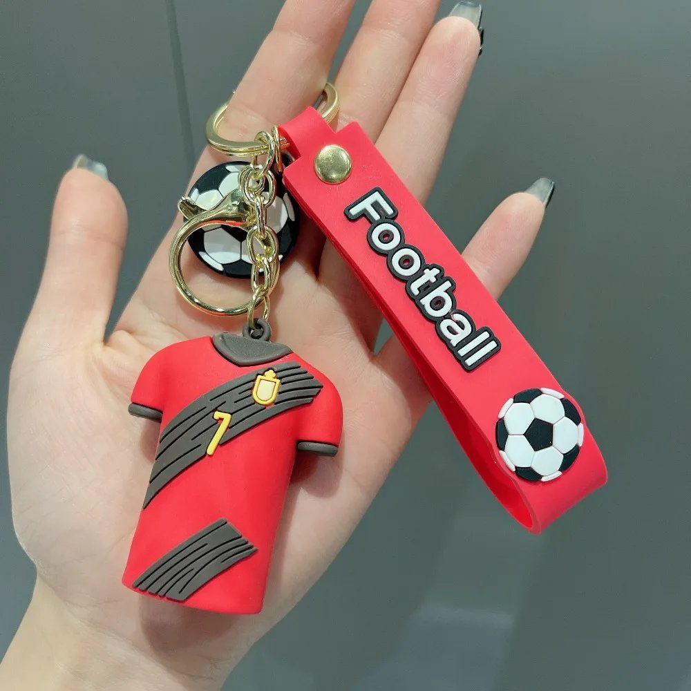 5-pack Fotbollsnyckelringar – Matchande set med tröja nr 7 & nr 10 5-pack Fotbollsnyckelringar – Matchande set med tröja nr 7 & nr 10