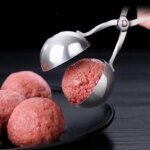 Rostfri formare för köttbullar och risbollar