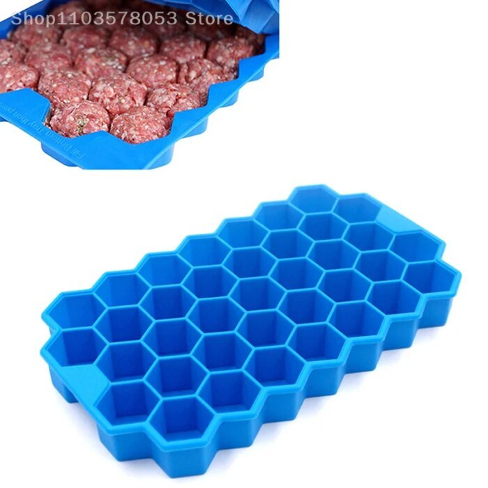 37-facks silikonform för köttbullar med lock - Bild 2