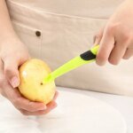 Ergonomisk potatisskalare med halkfritt handtag - Bild 4