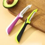 Ergonomisk potatisskalare med halkfritt handtag