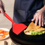 Bred silikonstekspade för stekpannor och non-stick - Bild 5