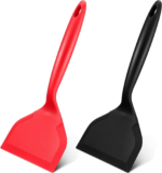 Bred silikonstekspade för stekpannor och non-stick