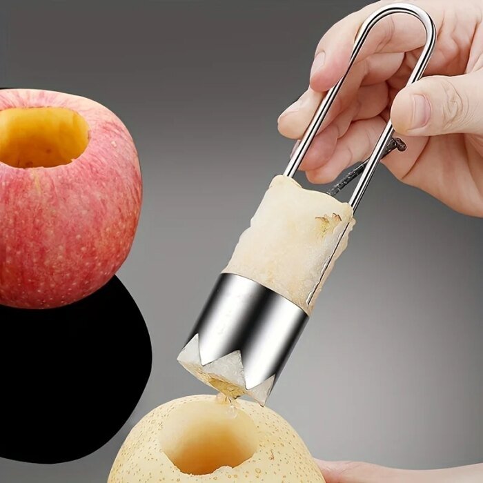 Rostfri kärnutdragare för frukt och grönsaker - Bild 4