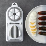 Multifunktionell äggskivare i stål med två funktioner - Bild 3