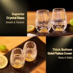 15 ml Lyxigt Diamantformat Vinglas i Kristall - Bild 5