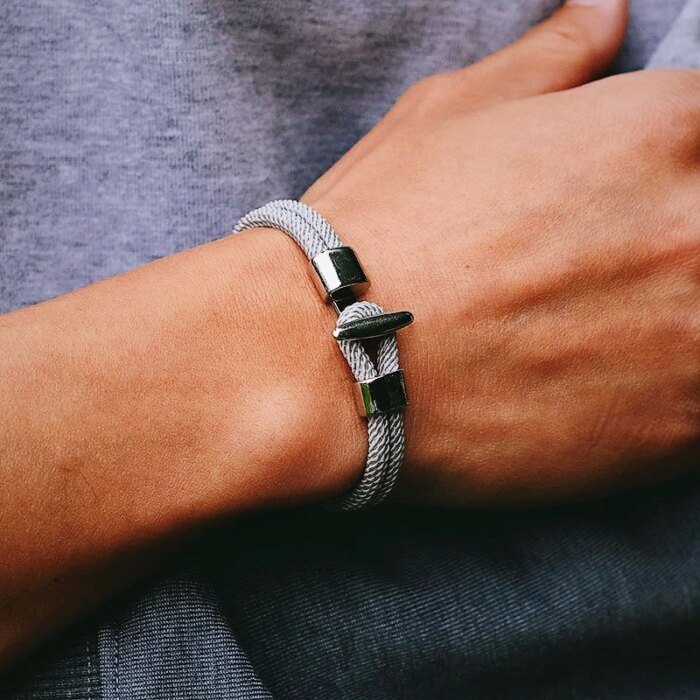 51Luckind Enkel Design Milan-armband – Handgjorda Reparmband för Outdoor och Camping - Bild 2
