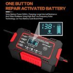 EAFC 12V 6A Intelligent Batteriladdare med LCD & Pulsreparation för Bil/MC - Bild 2