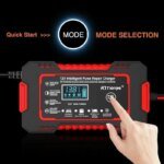 EAFC 12V 6A Intelligent Batteriladdare med LCD & Pulsreparation för Bil/MC - Bild 3