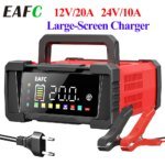 12V/24V Automatisk Bilbatteriladdare 20A/10A