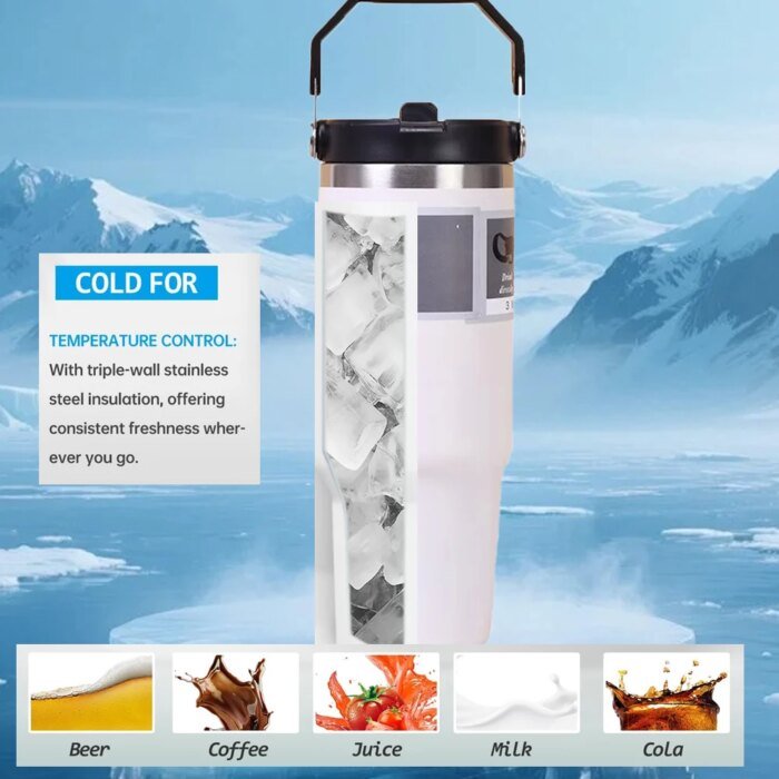 Isolerad Mugg på 30 Oz i Rostfritt Stål - Bild 3