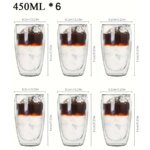 Dubbelväggigt Glas för Whisky och Espresso