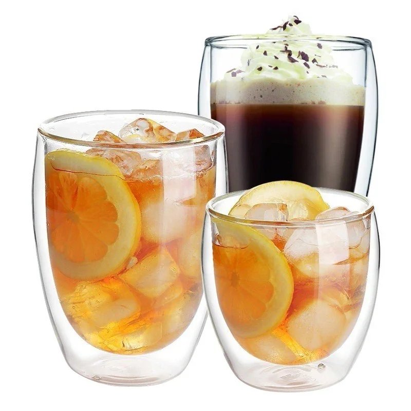 Dubbelväggigt Glas för Whisky och Espresso Dubbelväggigt Glas för Whisky och Espresso