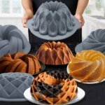 Mångsidigt Bakset i Silikon för Kakor och Muffin - Bild 3