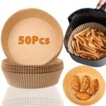 Engångspapper för Airfryer i Brunt