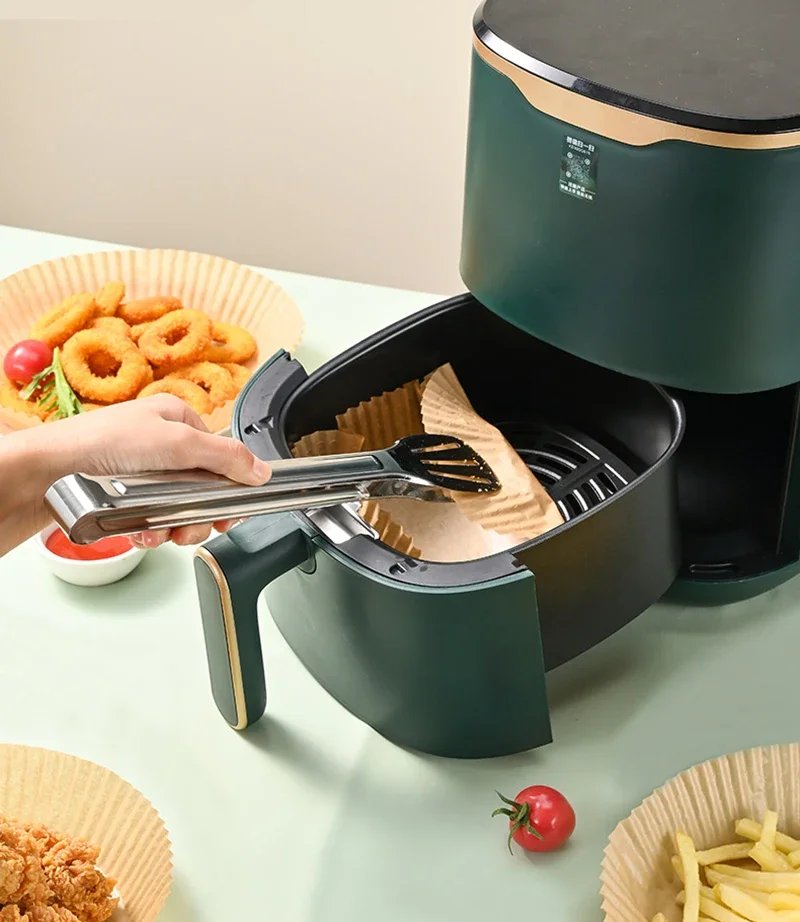 Engångspapper för Airfryer i Brunt