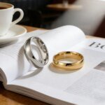 Klassisk Minimalistisk Ring i Rostfritt Stål (6 mm) – Vattenfast & Allergivänlig Smycke för Dam & Herr