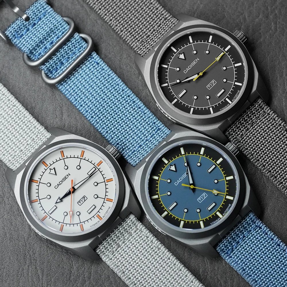 Cadisen Ti-7 Automatisk Titan Mekanisk Herrklocka Cadisen Ti-7 Automatisk Titan Mekanisk Herrklocka