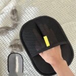 Pälshandske för effektiv hårborttagning och grooming
