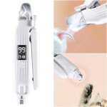 Elektrisk nageltrimmer och nagelslip med LED-belysning - Bild 2
