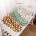Kangobaby mjukt spjällsängslakan i 2-pack - Bild 2