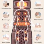 Elektrisk massagemadrass med värme och vibration - Bild 4