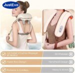 JustEvo trådlös 4D massagesjal med värme