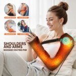 Uppvärmt axel- och armstöd med vibration - Bild 3