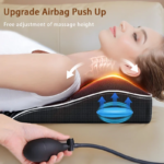 Elektrisk nack- och ryggmassagekudde med krockkuddetraktion - Bild 3