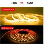 Vattentät 220V COB LED-strip Med Strömbrytare - Bild 2