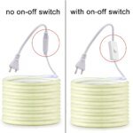 Vattentät 220V COB LED-strip Med Strömbrytare - Bild 3