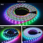 Adressera bar WS2812B RGB LED-strip DC5V - Bild 3